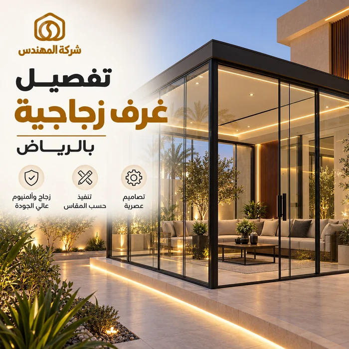 شركة تفصيل مطابخ المنيوم الرياض 13 تفصيل غرف زجاجية بالرياض